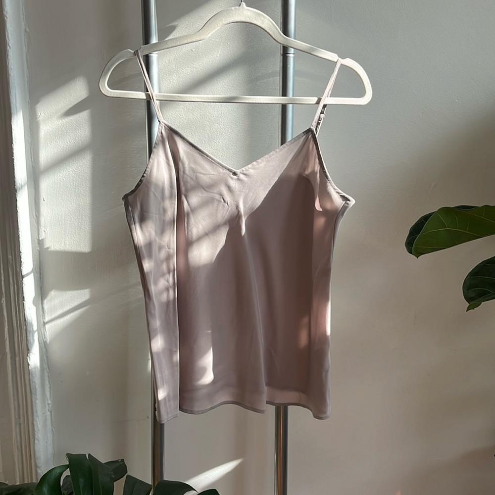 Uniqlo silky off white vintage tank size S